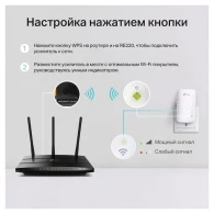 Amplificator de semnal Wi-Fi TP-Link RE220  AC750  thumbnav 8